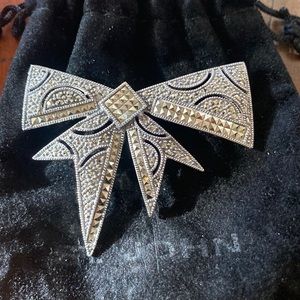 St John sterling silver brooch pin